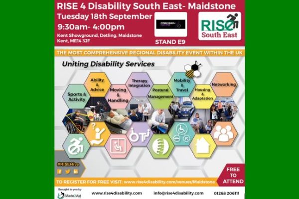Rise 4 Disability South East – Maidstone on Tuesday 18th September