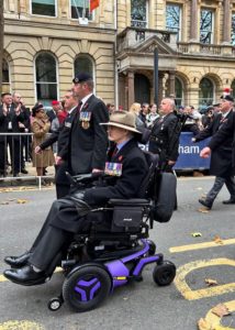 Ray Collister MBE - Permobil F5