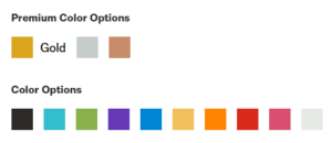 Permobil colours F3